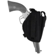 Barbaric Auto 2''- 4'' Holster for Beretta, Walther, HK, Glock Padded Snap Closure, Black Nylon (22104)
