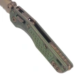Microtech MSI Ram-Lok Mini S/E Marfione Select Knife Frag Antique Green Titanium, Bronze HW, Bronze F/S M390MK by Tony Marfione (210M-15FRMS2)