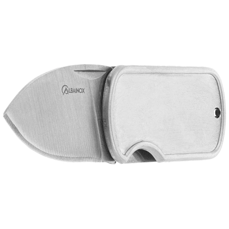 Nóż składany Martinez Albainox Dog Tag Satin Steel, Satin 3Cr13Mov (18654)
