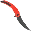 Nóż składany Kubey Crest Red G10, Blackwashed 14C28N by Yuze Zhong (KU346E)