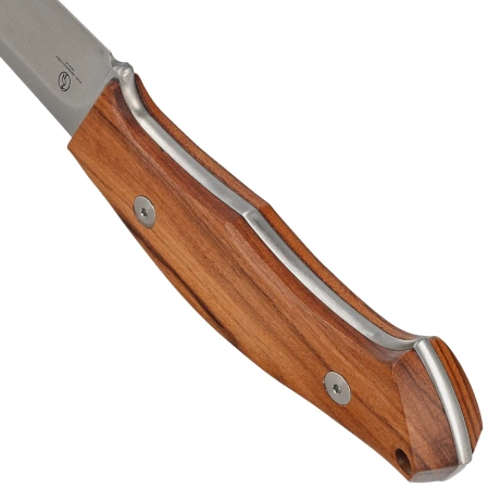 Fox Fenix Santos Wood, Satin Niolox by Yevgeny Khokhlov Knife (FX-649 SA)