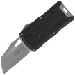 Microtech Exocet II Wharncliffe OTF Knife Black Aluminum, Apocalyptic M390 by Tony Marfione (1156-10AP)