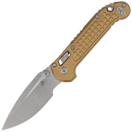 Microtech LUDT Ram-Lok S/E Knife Tan Frag Aluminium, Apocalyptic M390MK by Tony Marfione (1135RL-10APFRTA)