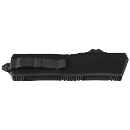 Microtech Scarab II Gen III Executive D/E-S OTF Knife Black Aluminum, Tactical DLC M390MK by Tony Marfione (1181-1T)