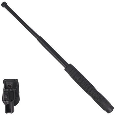 Pałka teleskopowa hartowana ESP Ergonomic 18'' z Fobus Paddle (ExB-18HE-BK BH-24)