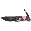 Microtech LUDT S/E Signature Automatic Knife Pink Camo Aluminum, Black M390 by Tony Marfione (135S-1PKCS)