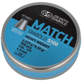 JSB Match Heavy Weight S100 Pellets 4.50 mm, 500 pcs (000025-500)