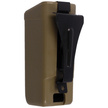 ESP Double-Stack 9 mm / .40 Magazine Pouch with Metal Clip, Khaki (MH-64 KH)