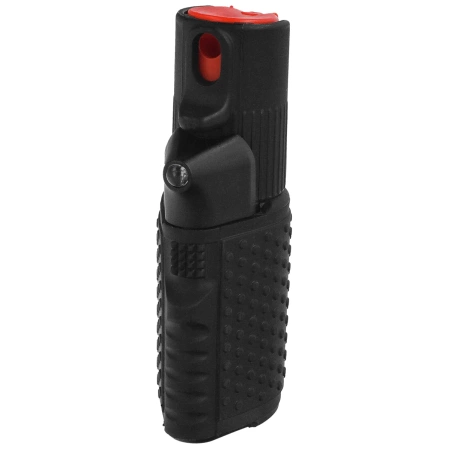 Gaz pieprzowy ESP Hurricane Flashlight Jet Black/Black 15 ml - strumień