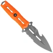 Nóż Kizer Norcross D/E Orange G10, Gray Stonewashed Nitro-V by L.F (ZX-FB01A5)