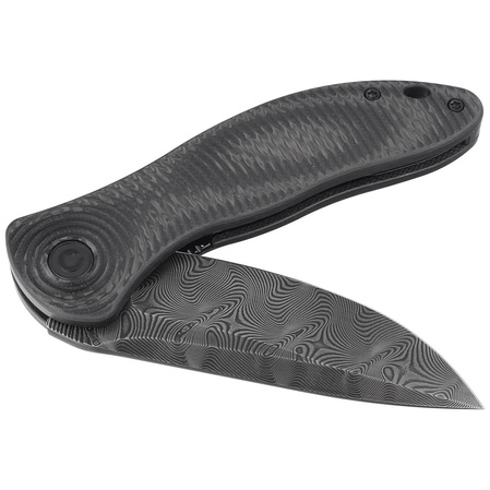 Nóż składany Civivi Synergy3 Black G10 / Twill Carbon Fiber, Black Damascus by Jim O'Young (C20075D-DS1)
