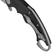 Kubey Wrath Knife Black G10, Beadblasted 14C28N by MUZI Design (KU261A)