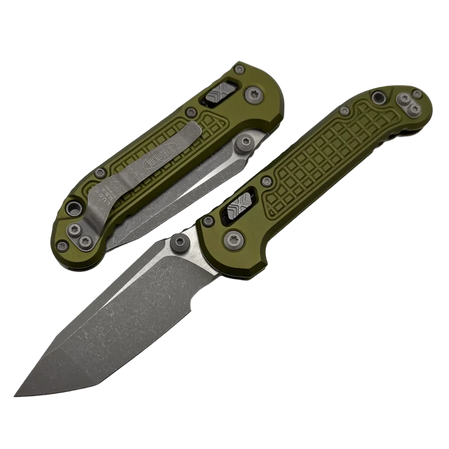Microtech LUDT Ram-Lok T/E Knife OD Green Frag Aluminium, Apocalyptic M390MK by Tony Marfione (1136RL-10APFROD)