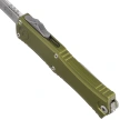 Nóż automatyczny OTF Microtech Hera II Mini S/E Recurve OD Green Aluminium, Apocalyptic M390MK by Tony Marfione (1705M-10APOD)