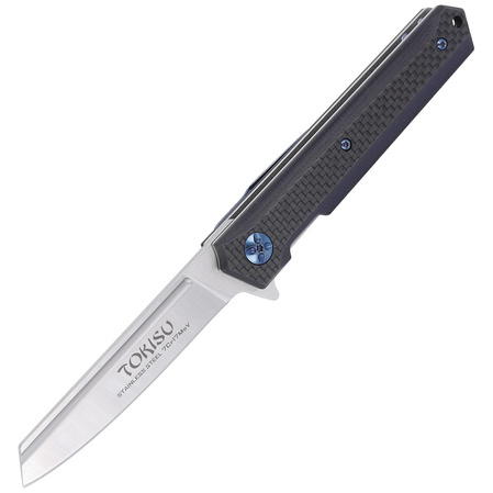Tokisu Black G10/Carbon Fiber, Satin 7Cr17MoV (18450)