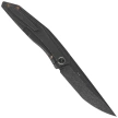 WE Knife Cybernetic LE No 201/205 Black Etching Pattern Titanium, Black Stonewashed CPM 20CV (WE22033-4)