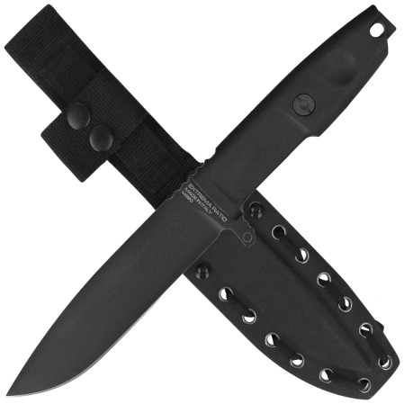 Extrema Ratio Folgore Verticale LE No 28/300 Knife Black Forprene, Black M390 (04.1000.0202/M3/BLK/BLK)