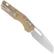 Microtech MSI S/E Knife Tan Fluted G10, Stonewashed M390MK by Tony Marfione (210-10FLGTTA)