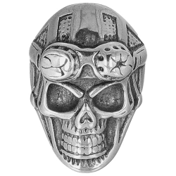 Tole 10 Imperial Skull Riding Ring (16194)
