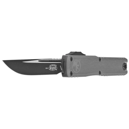Nóż automatyczny OTF Microtech Ultratech Gen III ZBP S/E Natural Clear Aluminium, Black M390MK by Tony Marfione (1121-1NC)