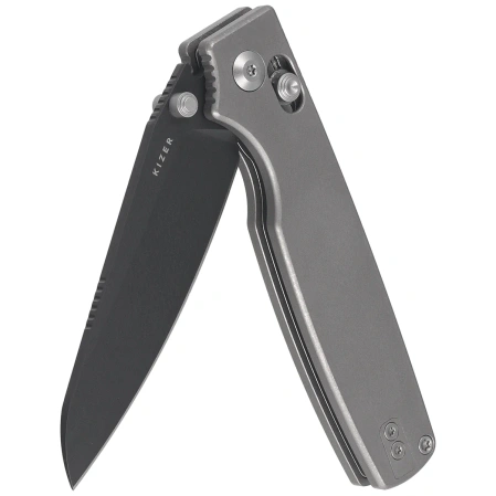 Nóż składany Kizer Original 2 Gray Titanium, Matte DLC Ultra S45VN (Ki3605.2SA1)