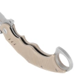 Nóż składany Kubey Wrath Tan G10, Beadblasted 14C28N by MUZI Design (KU261C)