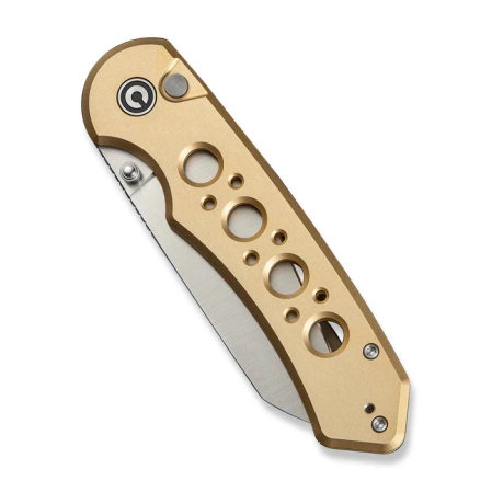 Nóż składany Civivi Pragma Prime Champagne Aluminium, Satin 14C28N (C24067-3)