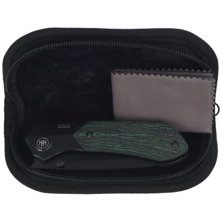 Nóż składany Remette Meteor Titanium/Carbon Fiber, DLC M390 (RTPT-KBC)