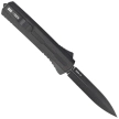 Tekto A7 Zastava D/E Black Aluminum/Tactical Black OTF Knife, Black CPM S35VN