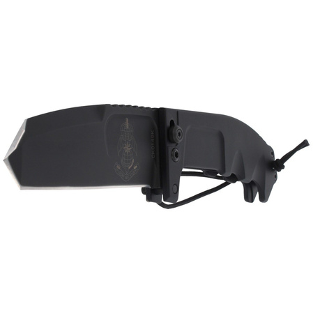 Extrema Ratio RAO Black Aluminum Knife, Black MIL-C N690 (04.1000.0141/BLK)