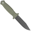 Nóż Demko Armiger 4 Clip Point OD Green TPR, Black Powder Coated 80CrV2 by Andrew Demko (ARM4-80CrV2-OD-CLP)