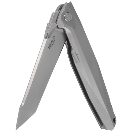 RikeKnife Framelock Gray Titanium, Satin M390 (RK1707T-P)