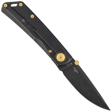 Real Steel Luna Boost Blackout Black Titanium, Blackwashed N690 by Poltergeist Works (7072)