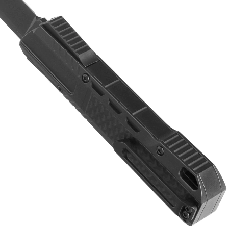 Remette Sharp Leopard Knife Black DLC Titanium, Black DLC M390 (RTSLB)