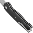 Maserin Summit Knife Black G10, Satin MagnaCut (490/G10N)