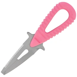 Nóż nurkowy Mac Coltellerie MicroSub Pink ABS, Mirror AISI 420 (MRS06PT.PNK)