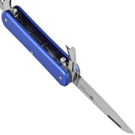 Scyzoryk Fox Vulpis S4 Sky Blue Aluminium, Polished N690Co (FX-VP130-S4 SB)