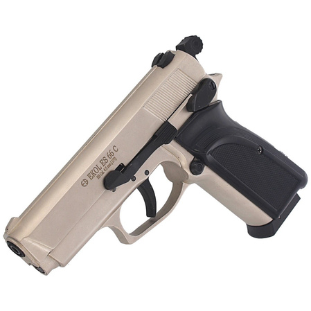 Airgun set 07: Voltran Ekol ES 66C Satin 4.5 mm Pistol, 1500 BBs, 10 CO₂ cartridges, 100 targets