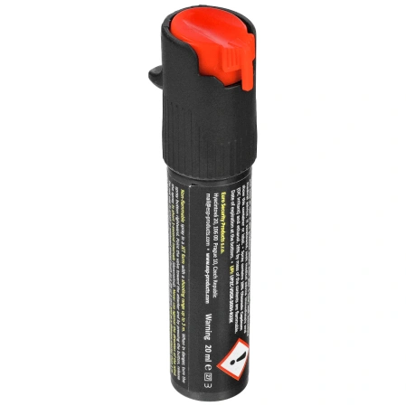 Gaz pieprzowy ESP Hurricane Max Black 20 ml - strumień