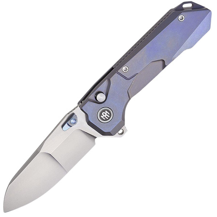 Nóż składany Remette Cosmic Blue Titanium, Pearlescent M390 (RTCO-TB)