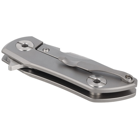 Nóż składany Bestech 2500 Delta Gray Titanium, Satin CPM S35VN by Poltergeist Works (BT2006A)