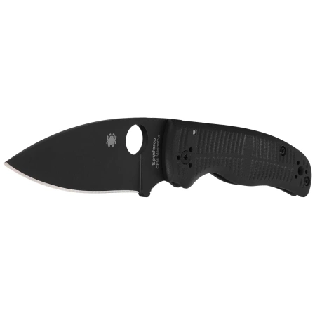 Nóż składany Spyderco Shaman SALT Black G10, Black DLC MagnaCut by Sal Glesser (C229GMCBKP)
