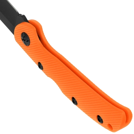Third Decor Habitat Knife Orange Nylon, Black 420 (TH-N76T)