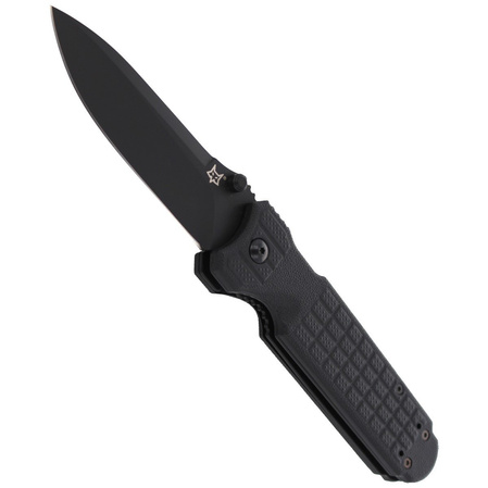 FOX Predator II Liner Lock Folding Knife, Black (FX-446 B)