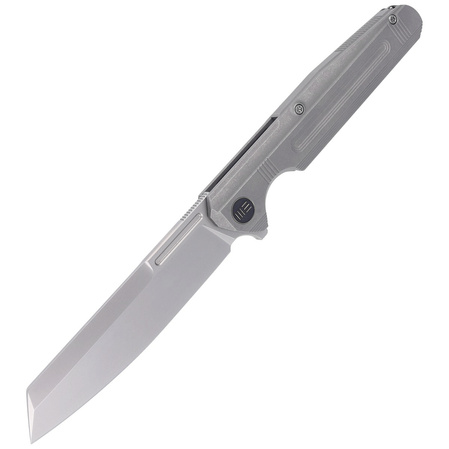 Nóż składany WE Knife Reiver LE No 154/260 Gray Titanium, Silver Bead Blasted CPM S35VN (WE16020-1)