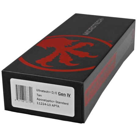 Nóż automatyczny OTF Microtech Ultratech Gen IV D/E Tan Aluminium, Apocalyptic M390MK by Tony Marfione (11224-10APTA)