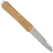 Fox Vulpis Brass, Polished M390 Pocket Knife (FX-VP130 OT)
