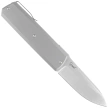 Maserin Silver 410/T Knife Grey Titanium, Satin Elmax by Bruno Bruna