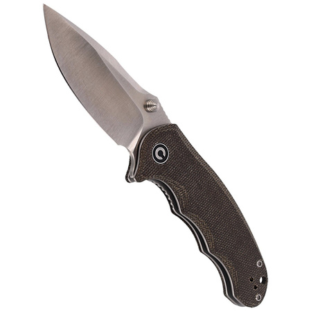 Nóż składany CIVIVI Hooligan Dark Hazel Micarta, Satin Blade (C913B)