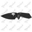 Nóż składany Bestech Shodan Black Titanium, Black Stonewashed CPM S35VN by Todd Knife and Tool (BT1910B)